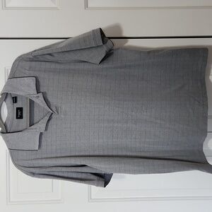 Haggar Heather Gray Polo Shirt